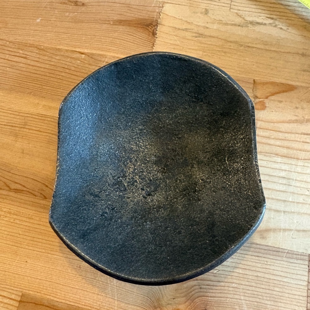 Stoneware candle holder